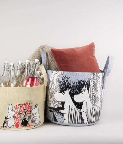 Moomin Secrect Place storage basket 30L