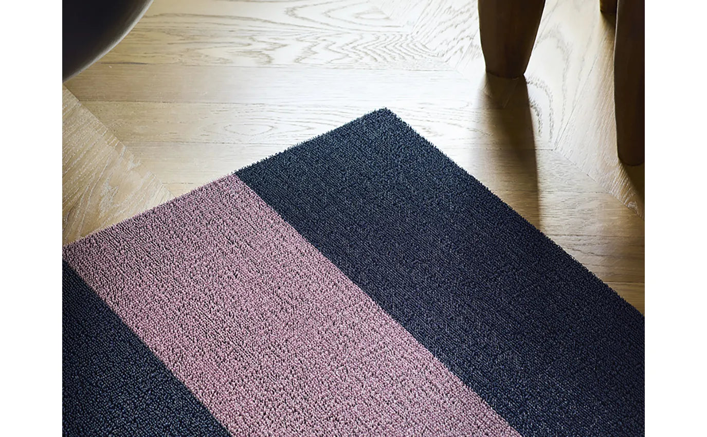 Chilewich  Shag Mat Duo Stripe Berry