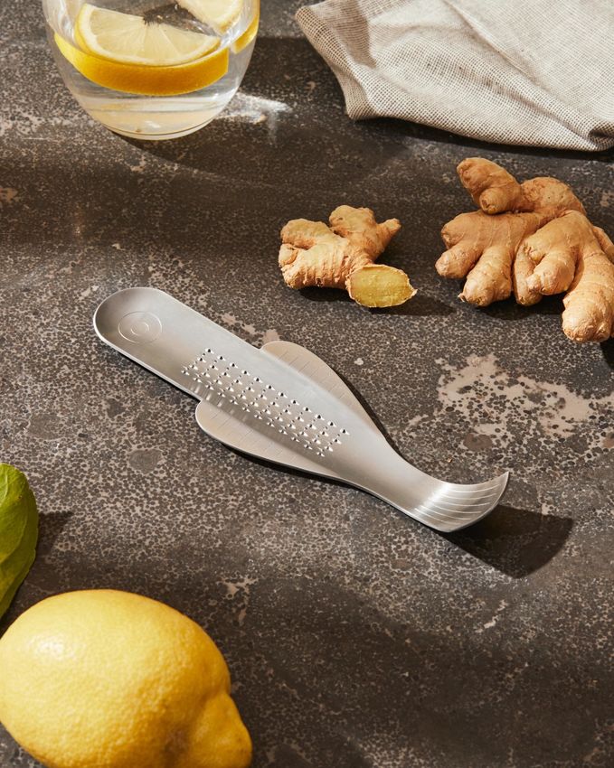 VS06 Boga Ginger grater in steel