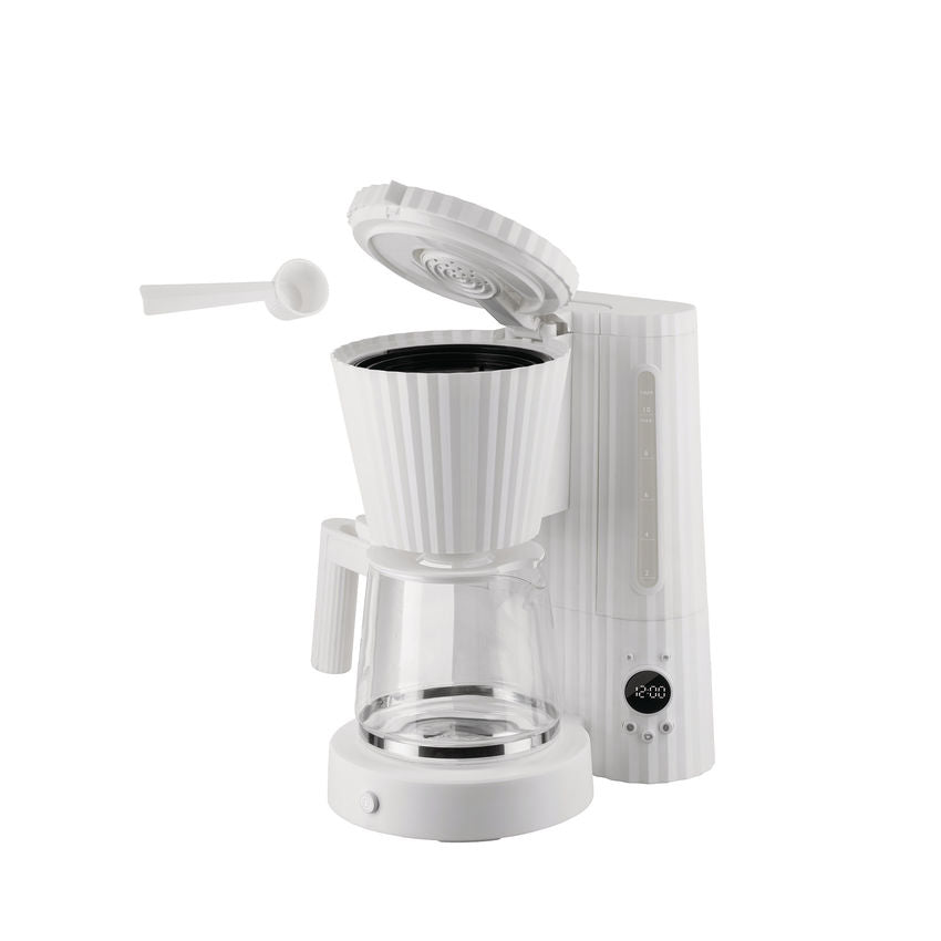 MDL14W/US Plissé  Drip coffee maker, White. US plug. 1100W 120V~60H