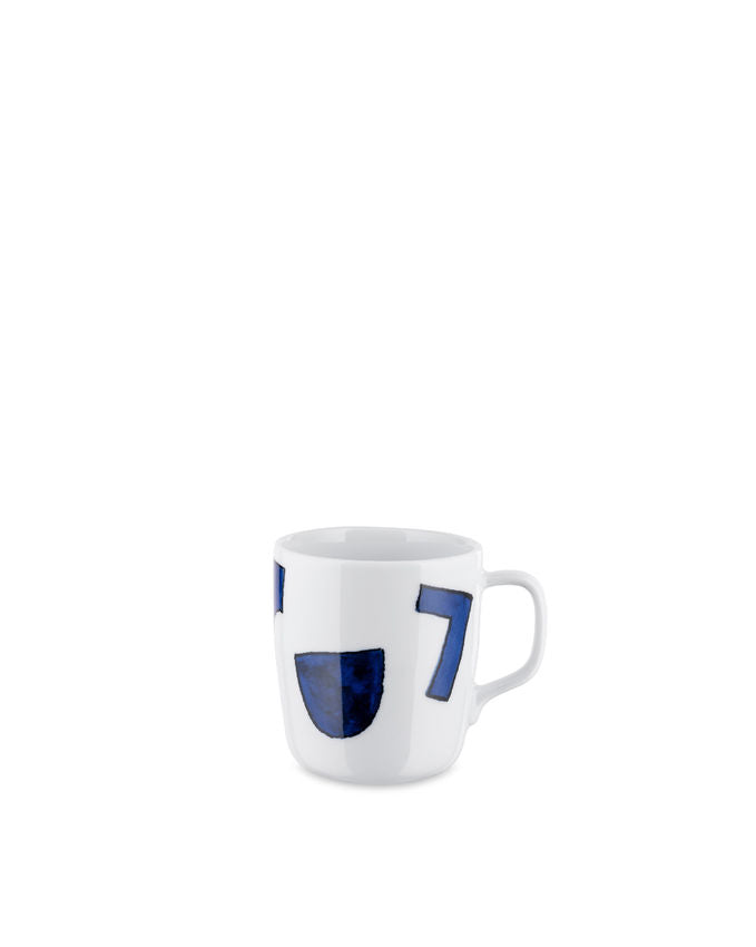 NF08/89 Itsumo - Yunoki ware  Mug with blue pattern