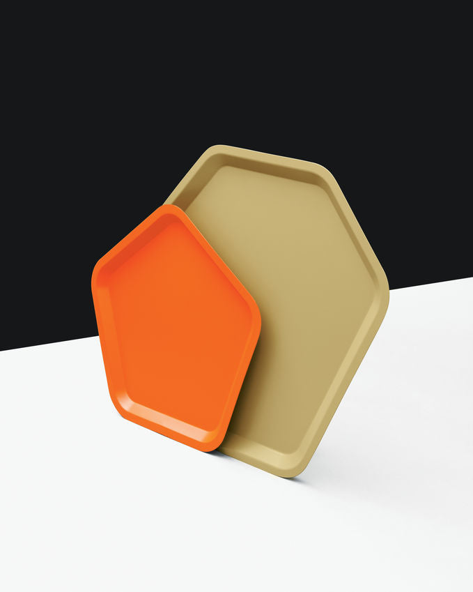 MC06 Y Territoire Hexagonal tray by Matali Crasset