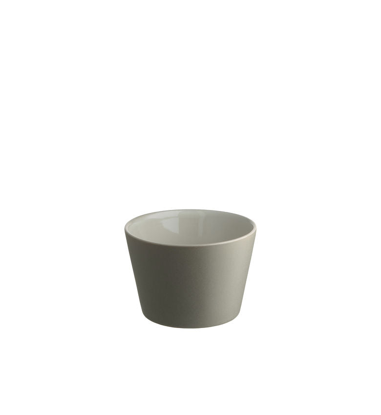 DC03/78 LG Tonale Wide cup in stoneware -light grey