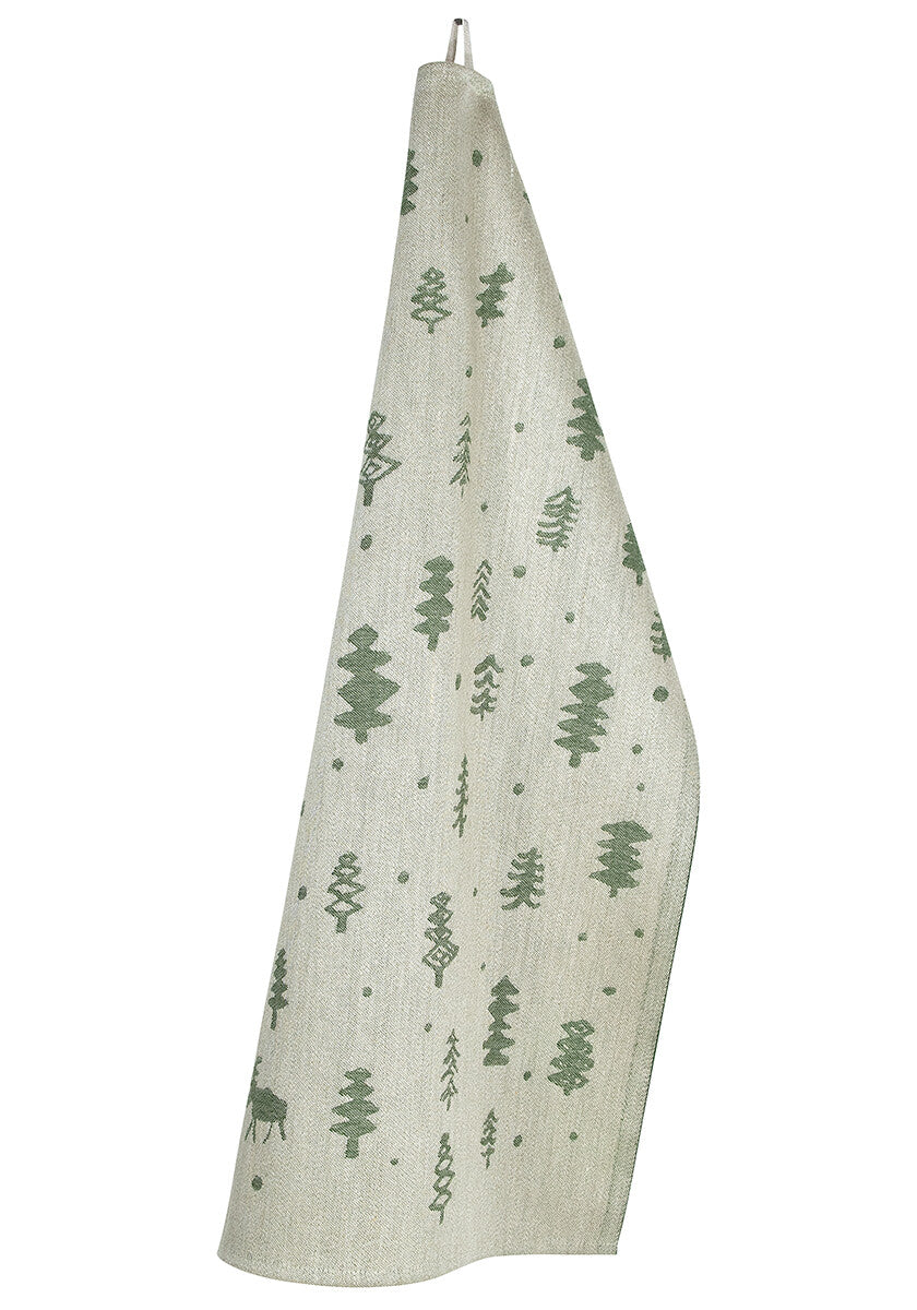 PORO towel 46x70cm 2/linen-green