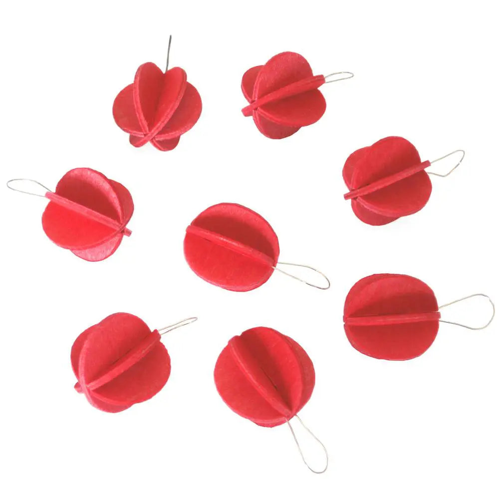 Lovi Minibaubles 1.7 cm bright red