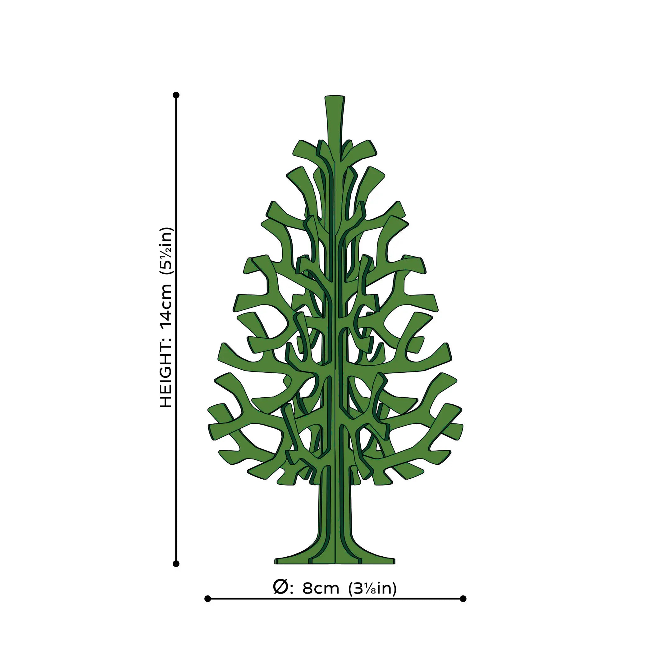 Lovi Spruce Tree 14 cm natural wood