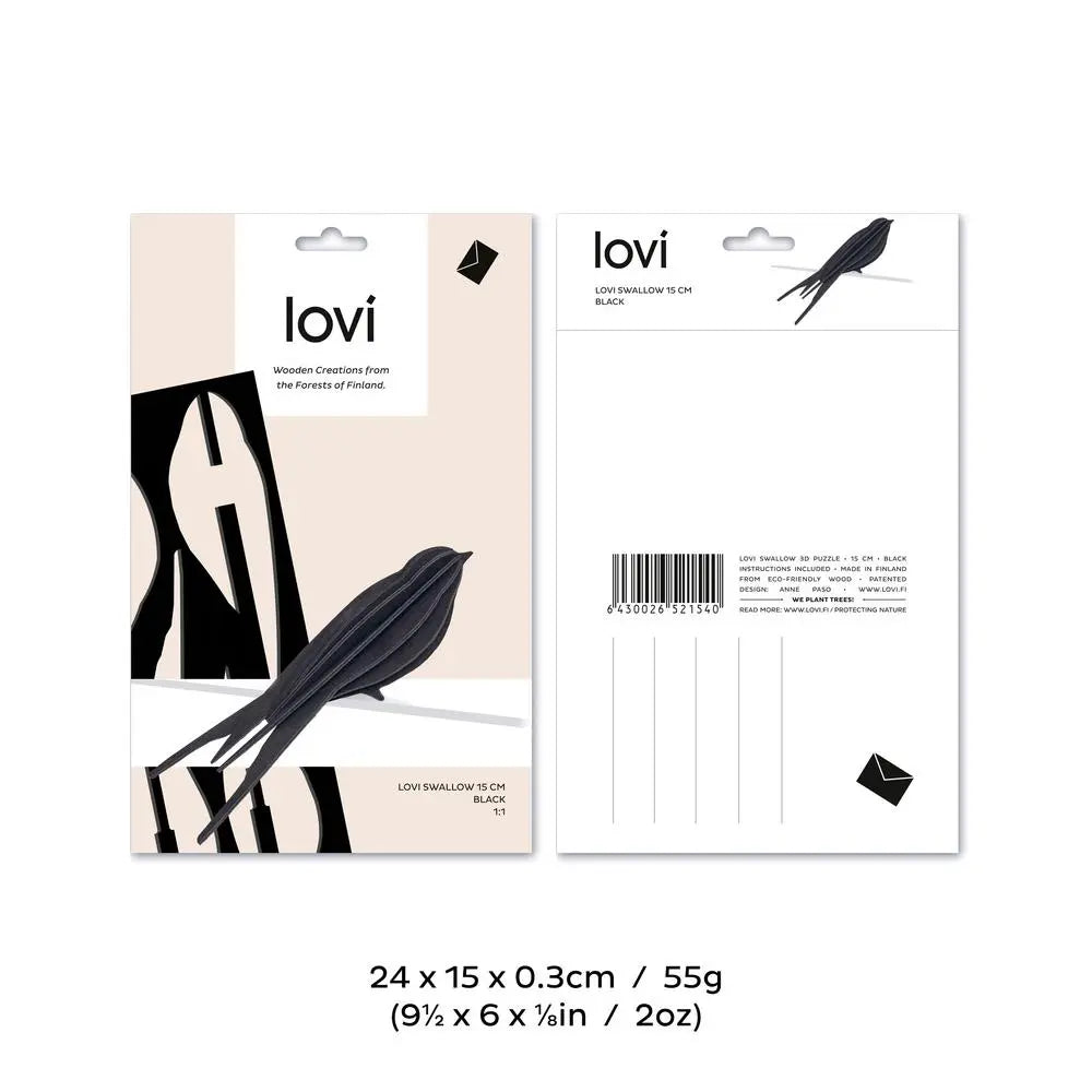 Lovi Swallow 15 cm dark blue