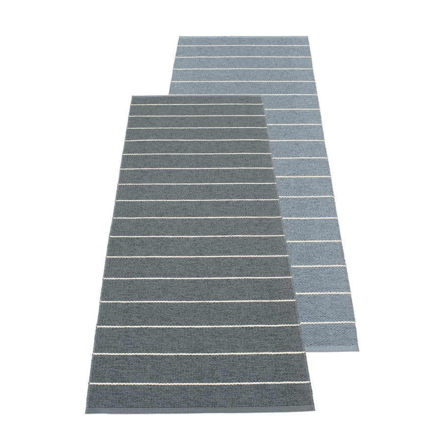 70x180cm / 2.25x6ft CARL RUG - GRANIT/STORM