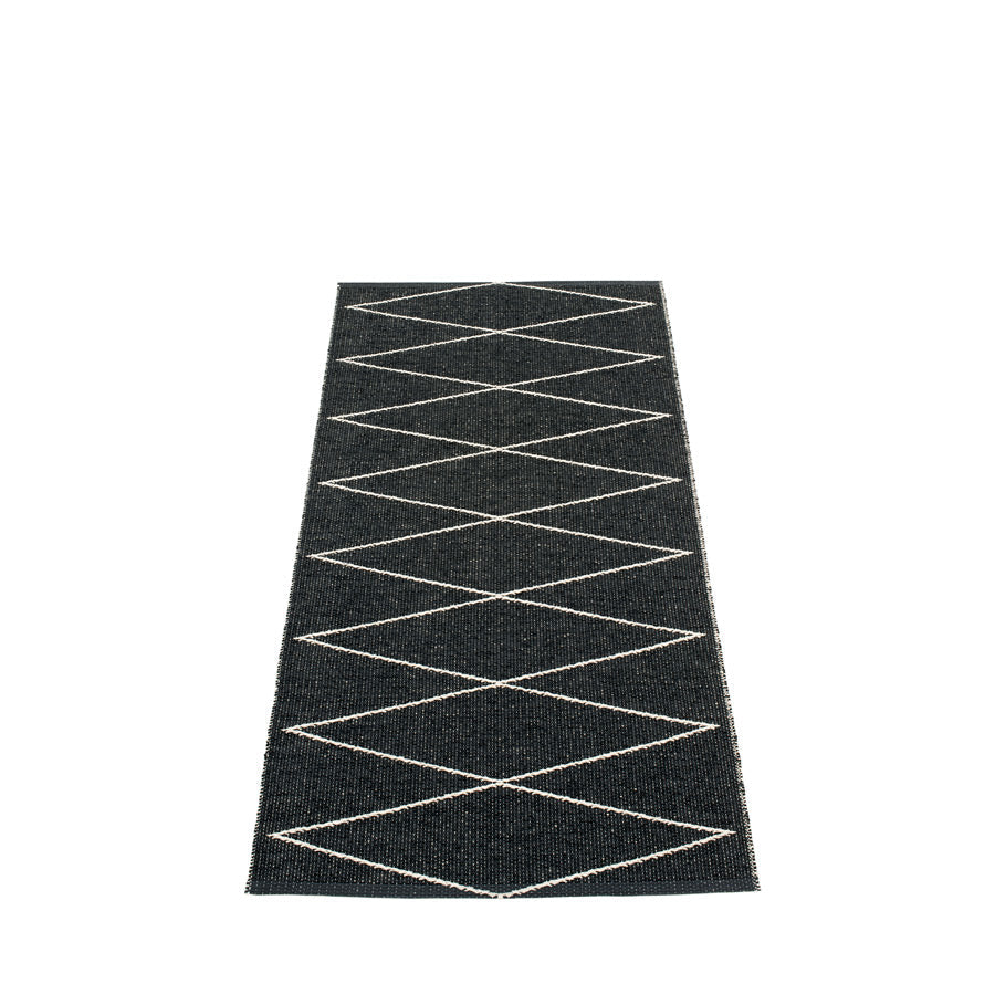 70x160cm / 2.25x5.25ft MAX RUG - BLACK/VANILLA