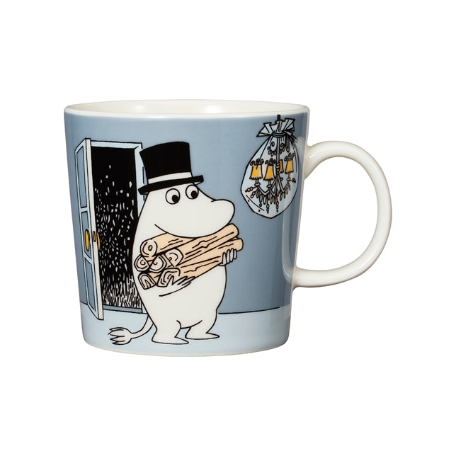 Moomin Arabia / iittala mug 300ml  / 10oz Moominpappa grey