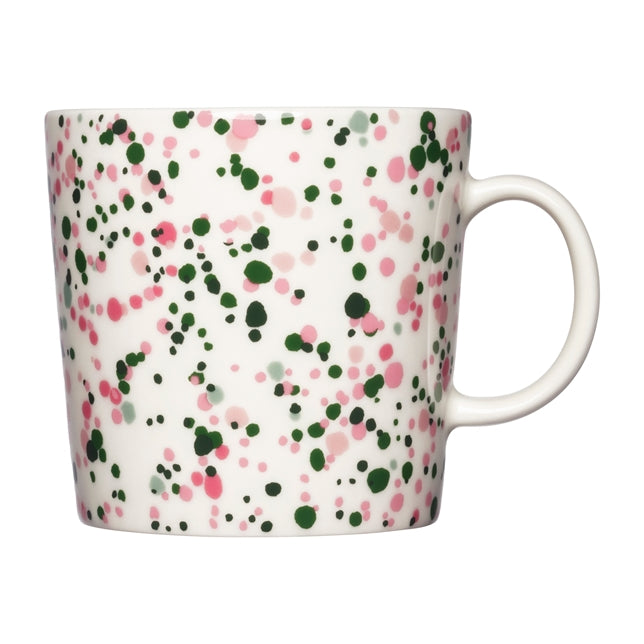 Oiva Toikka Helle mug 40 cl - Pink / Green