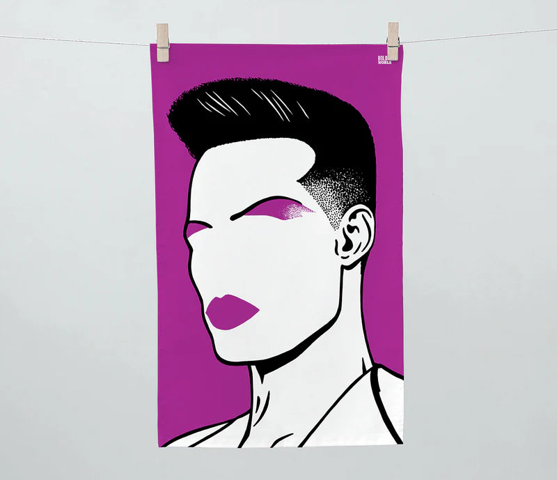 Rock Icon Tea Towel Grace Jones