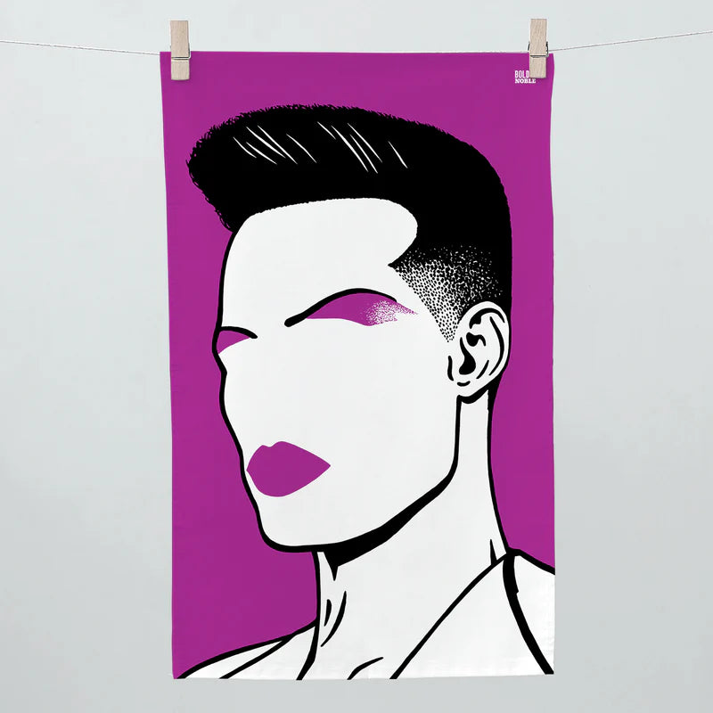 Rock Icon Tea Towel Grace Jones