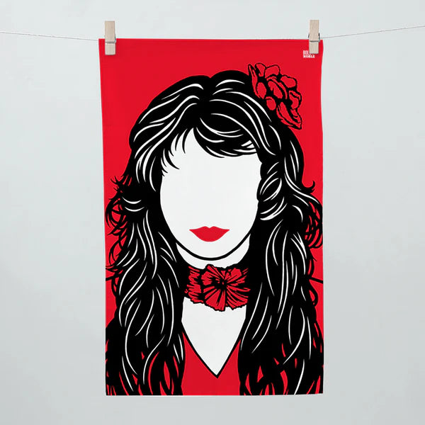 Rock Icon Tea Towel Kate Bush