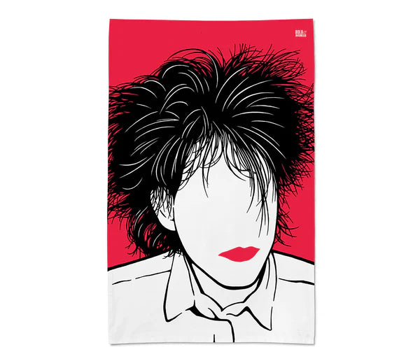 Rock Icon Tea Towel Robert Smith