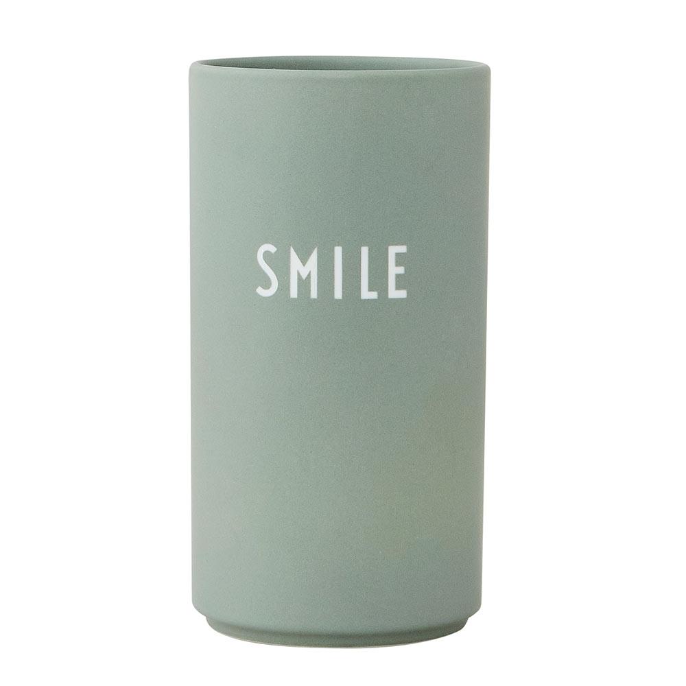 FAVOURITE VASE MEDIUM, SMILE (Green)