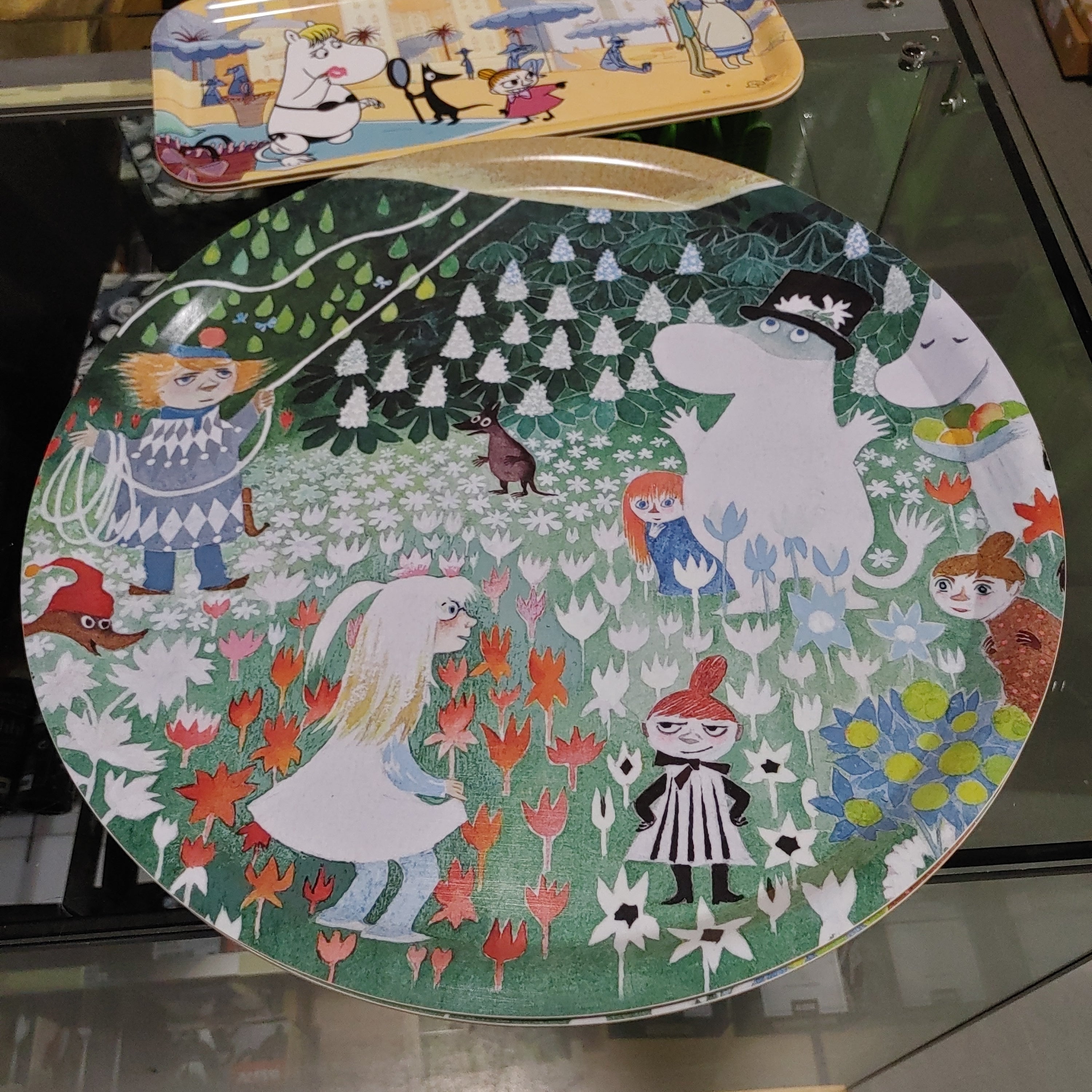 Tray 38cm / 15 Moomin Birch Round " #2