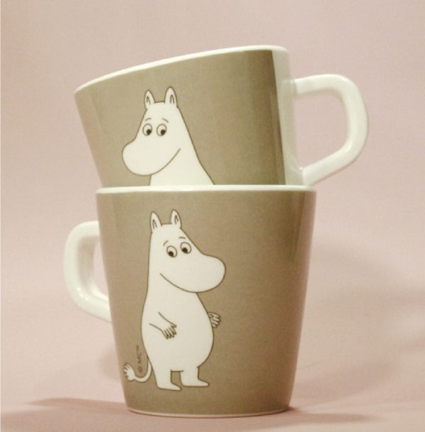 Moomin mug Original Moomin Grey