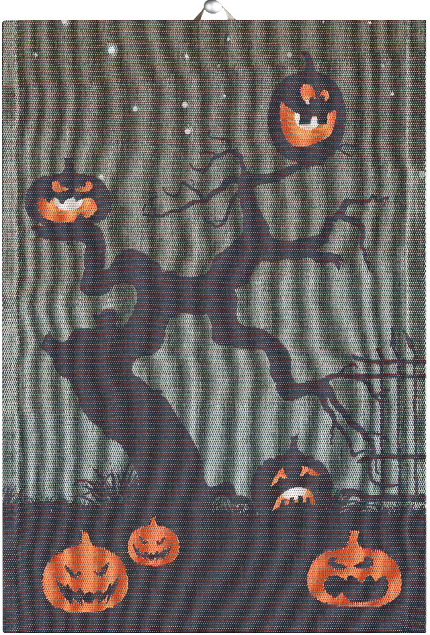 Tea towel 35X50 HALLOWEEN CEMETERY