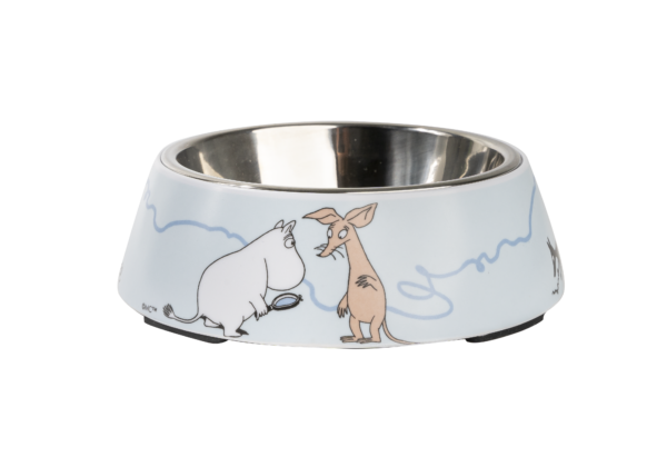 MOOMIN PET FOOD BOWL Small Blue