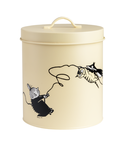 Moomin Pets tin jar set, GREEN / YELLOW