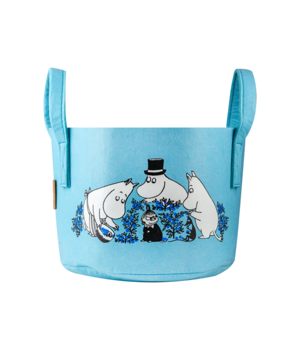 Moomin storage basket 17L, Blueberries