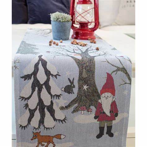 Table runner 35x120cm  Christmas JULPROMENAD