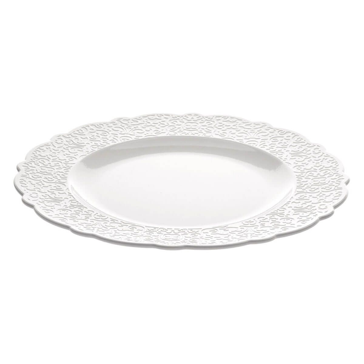 MW01/21 Dressed by Marcel Wanders Serving plate in white porcelain