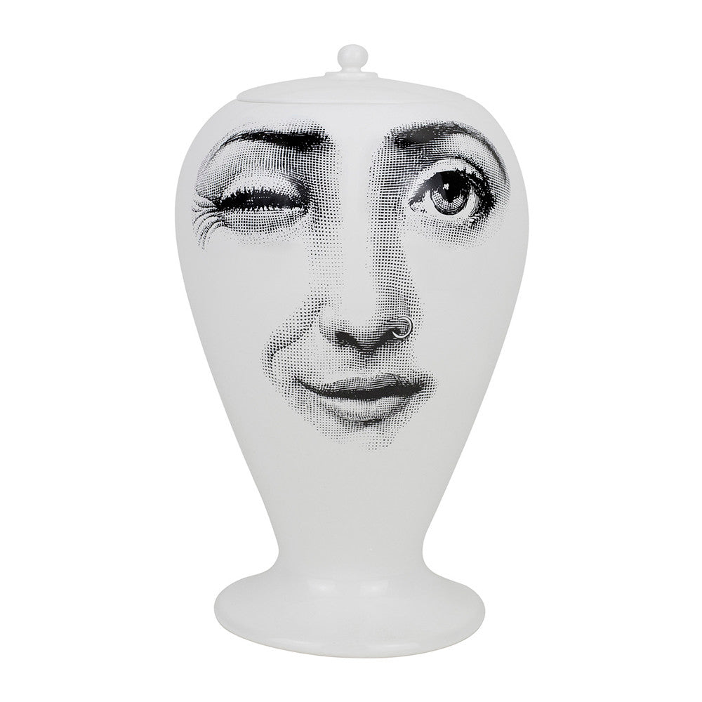 Fornasetti limited edition vase / jar Pierce — Studio Pazo