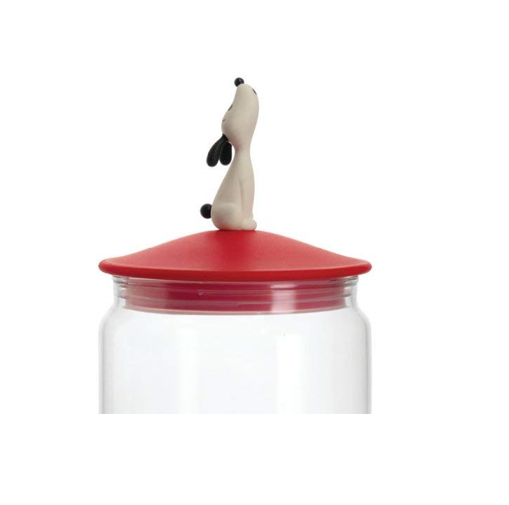 AMMI21 R LulàJar / Dog treat jar RED *